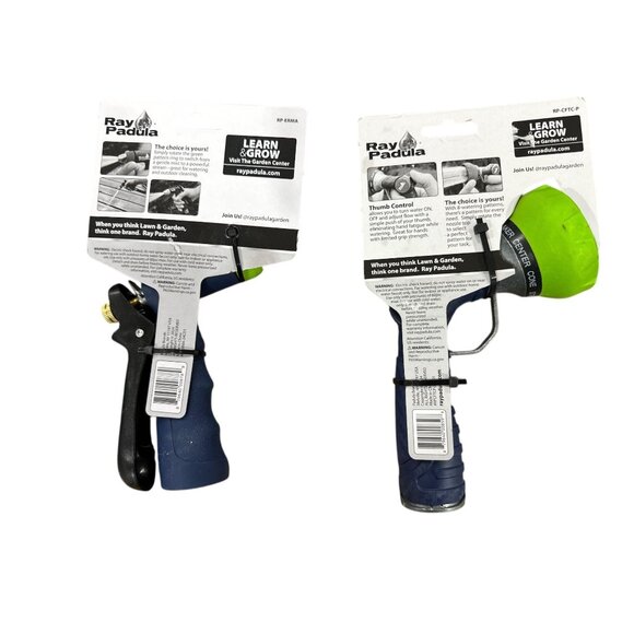 RAY PADULA Thumb Control Metal 8-Pattern Nozzle & Rear Trigger Comfi-Grip Metal - Picture 2 of 9